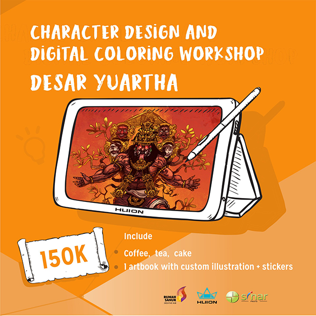 Character Design & Digital Coloring Workshop